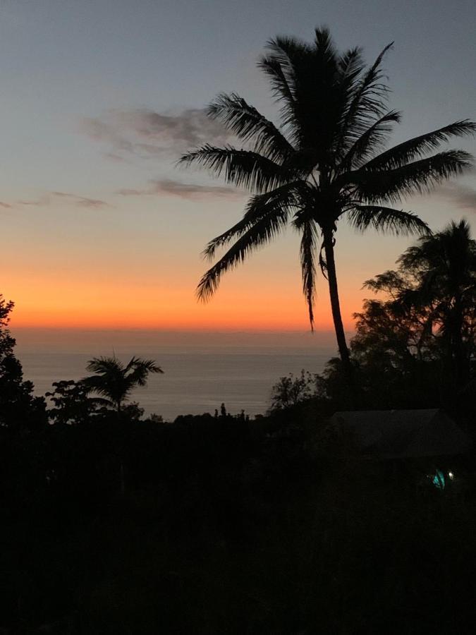 Cozy Jungle Boat Hideaway With Stunning Ocean View Villa Kealakekua Exterior photo