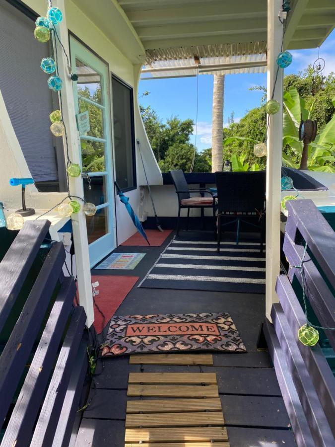 Cozy Jungle Boat Hideaway With Stunning Ocean View Villa Kealakekua Exterior photo