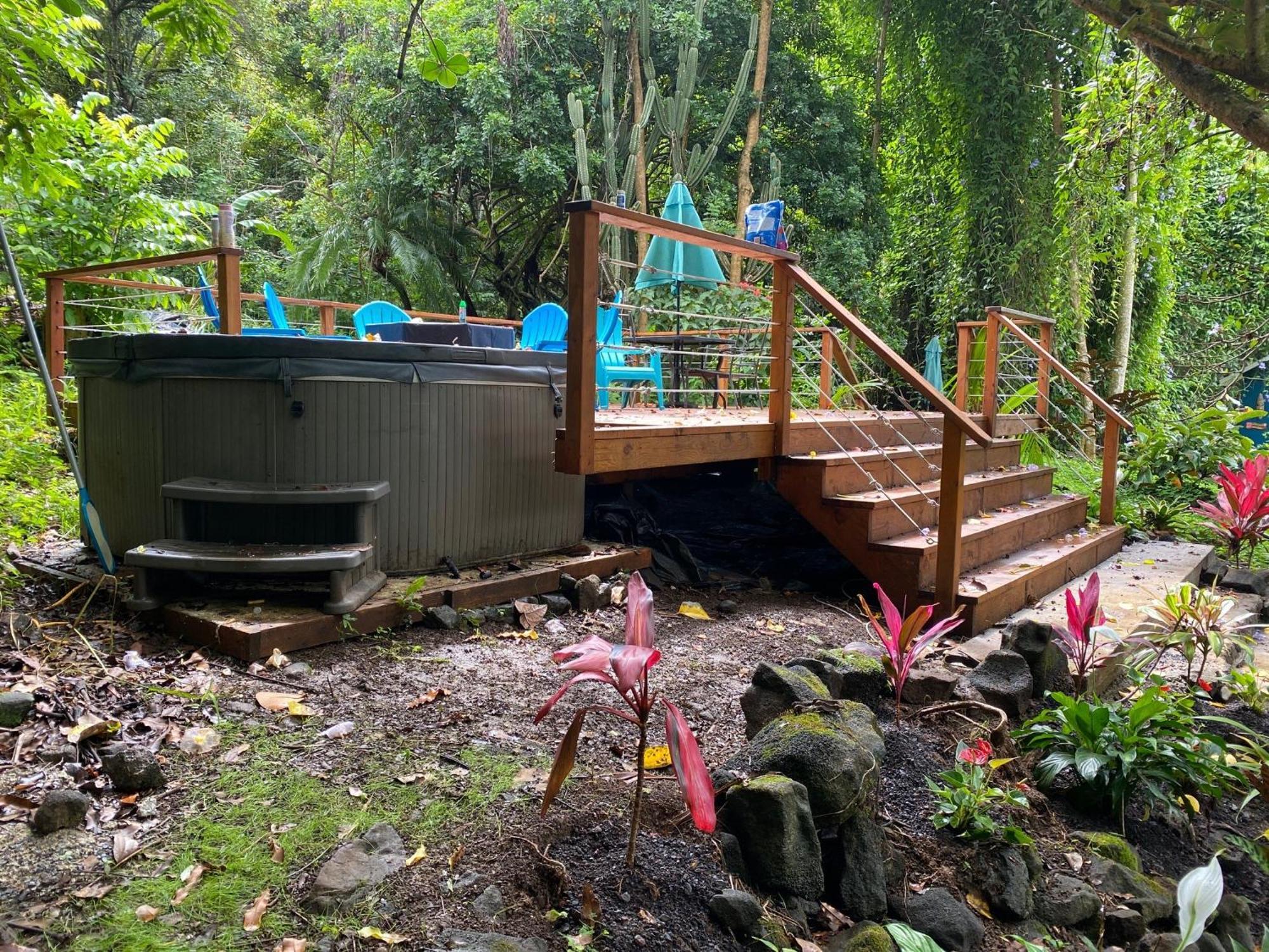 Cozy Jungle Boat Hideaway With Stunning Ocean View Villa Kealakekua Exterior photo